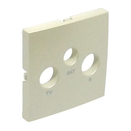 efapel 90775 TPE Fedlap R-TV-SAT aljzathoz, gyöngyház