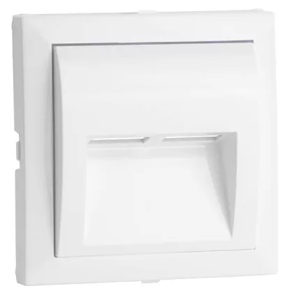   Efapel 90782_TBR Fedlap jelzőfényes aljzathoz, fehér színű