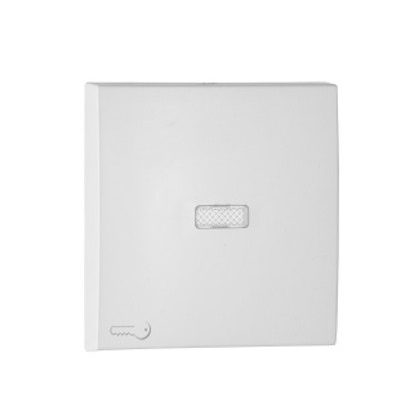   Efapel 90794_TBR Egyes billentyű jelzőfényes kulcs jellel fehér