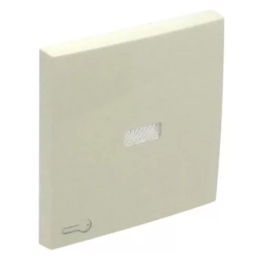 Efapel 90794 TMF Egyes billentyű jelzőfényes kulcs jellel elefántcsont