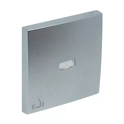   Efapel 90795 TAL Egyes billentyű jelzőfényes csengő jellel alumínium