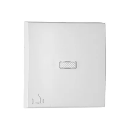   Efapel 90795 TBR Egyes billentyű jelzőfényes csengő jellel fehér