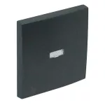   Efapel 90795 TIS Egyes billentyű jelzőfényes csengő jellel szürke