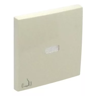 Efapel 90795 TMF Egyes billentyű jelzőfényes csengő jellel elefántcsont