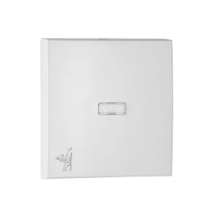   Efapel 90796 TBR Egyes billentyű jelzőfényes pincér jellel fehér