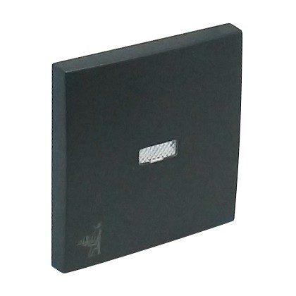   Efapel 90796 TIS Egyes billentyű jelzőfényes pincér jellel szürke