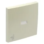   Efapel 90796 TPE Egyes billentyű jelzőfényes pincér jellel gyöngyház