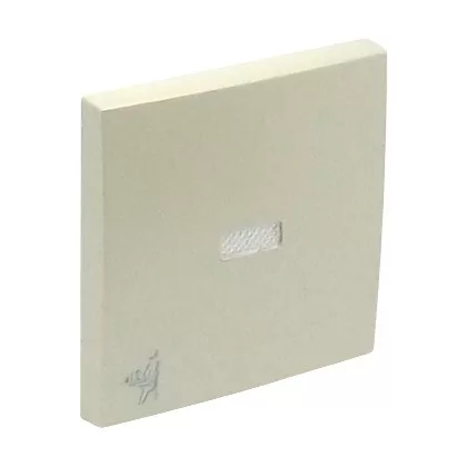   Efapel 90796 TPE Egyes billentyű jelzőfényes pincér jellel gyöngyház