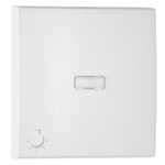   Efapel 90797 TBR Egyes billentyű jelzőfényes lámpa jellel fehér