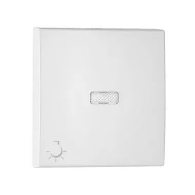 Efapel 90797 TBR Egyes billentyű jelzőfényes lámpa jellel fehér