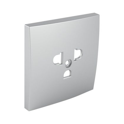   efapel 90841_TAL Fedlap csatlakozóaljzathoz EURO-USA típus alumínium