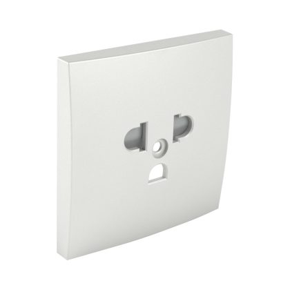   efapel 90842 TGE Fedlap csatlakozóaljzathoz, gyerekzáras EURO-USA típus jég