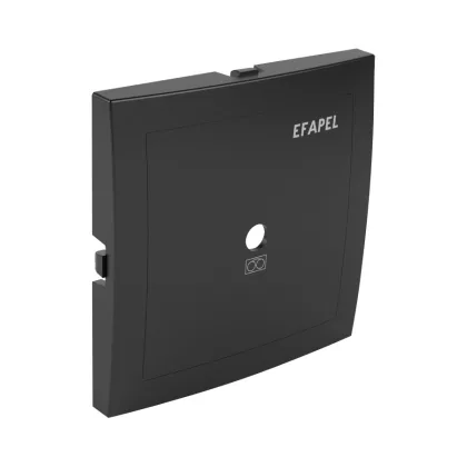 Efapel 90851 TPM Fedlap 21391 vezérlő egységhez fekete