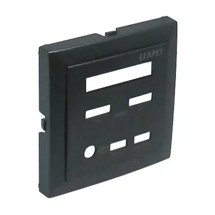 Efapel 90852 TIS Fedlap 21392 vezérlő egységhez szürke