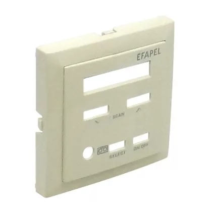   Efapel 90852 TMF Fedlap 21392 vezérlő egységhez elefántcsont