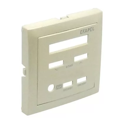   Efapel 90852 TPE Fedlap 21392 vezérlő egységhez gyöngyház