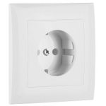   Efapel 90903 TBR Fedlap kerettel Schuko csatlakozóaljzathoz, gyerekzáras fehér