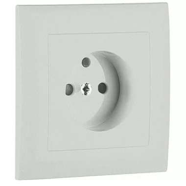 efapel 90904 TGE Fedlap kerettel francia csatlakozóaljzathoz jég