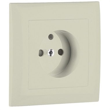 efapel 90904 TMF Fedlap kerettel francia csatlakozóaljzathoz elefántcsont