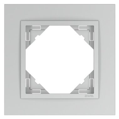 Efapel 90910_TAA ANIMATO Egyes keret, alumínium színű