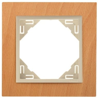 Efapel 90910_TFP ARBORE Egyes keret, bükk/gyöngyház