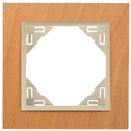 Efapel 90910_TFP ARBORE Egyes keret, bükk/gyöngyház
