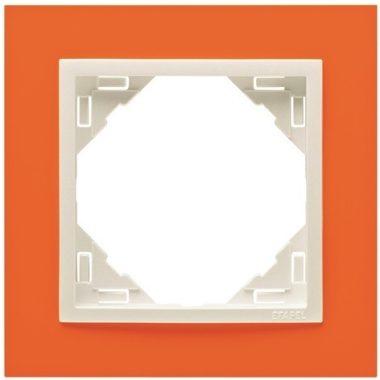 Efapel 90910_TJG ANIMATO Egyes keret, narancs