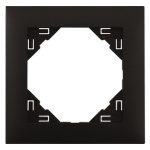 Efapel 90910_TPM AQUARELLA Egyes keret, fekete