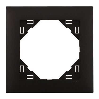 Efapel 90910_TPM AQUARELLA Egyes keret, fekete