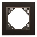 Efapel 90910_TPS ANIMATO Egyes keret, fekete-szürke