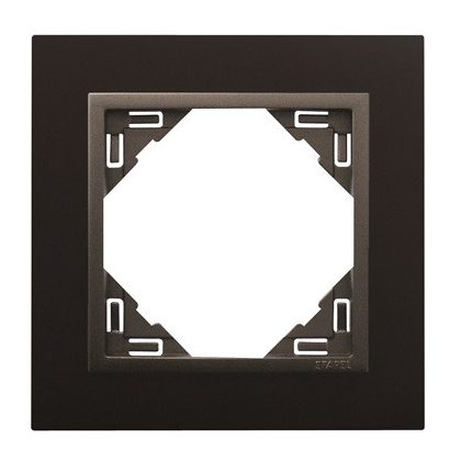 Efapel 90910_TPS ANIMATO Egyes keret, fekete-szürke