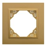 Efapel 90910_TUU ANIMATO Egyes keret, arany/arany