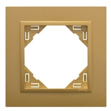 Efapel 90910_TUU ANIMATO Egyes keret, arany/arany