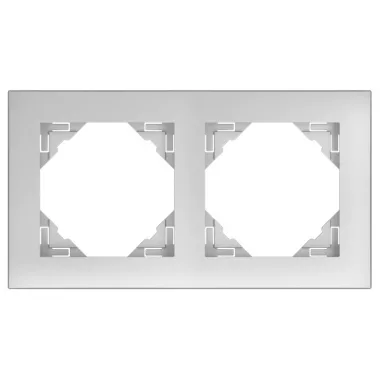 Efapel 90920_TAL AQUARELLA Kettes keret, alumínium