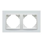 Efapel 90920_TBB ANIMATO Kettes keret, fehér