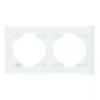 Efapel 90920_TBR BASE Kettes keret, fehér