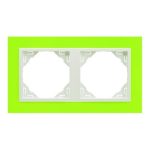 Efapel 90920_TDG ANIMATO Kettes keret, zöld