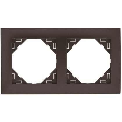 Efapel 90920_TIS AQUARELLA Kettes keret, szürke