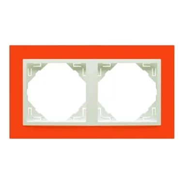 Efapel 90920_TJG ANIMATO Kettes keret, narancs