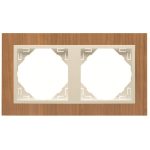 Efapel 90920_TJP ARBORE Kettes keret, cseresznye/gyöngyház