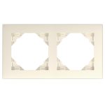 Efapel 90920_TMF BASE Kettes keret, elefántcsont