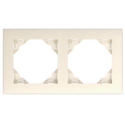 Efapel 90920_TMF BASE Kettes keret, elefántcsont