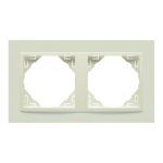 Efapel 90920_TMM ANIMATO Kettes keret, elefántcsont