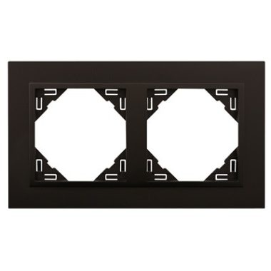 Efapel 90920_TRR ANIMATO Kettes keret, fekete