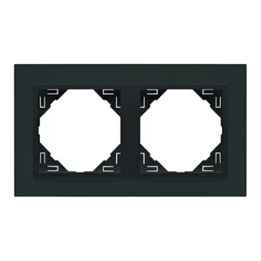 Efapel 90920_TSS ANIMATO Kettes keret, szürke