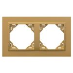 Efapel 90920_TUU ANIMATO Kettes keret, arany/arany