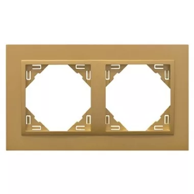 Efapel 90920_TUU ANIMATO Kettes keret, arany/arany