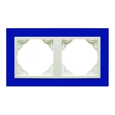 Efapel 90920_TZG ANIMATO Kettes keret, kék