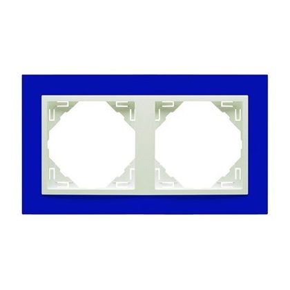 Efapel 90920_TZG ANIMATO Kettes keret, kék