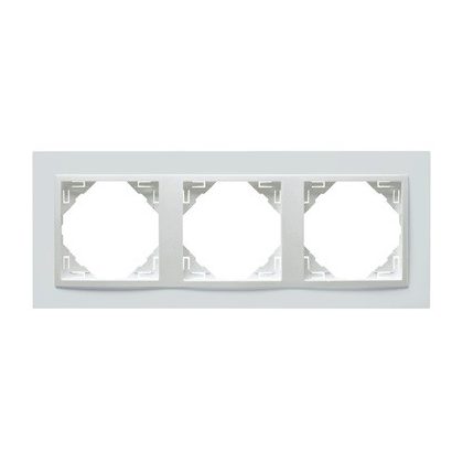 Efapel 90930_TBB ANIMATO Hármas keret, fehér